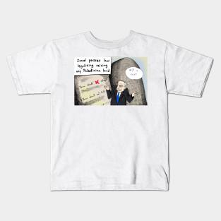 Netanuahu Cartoon Kids T-Shirt